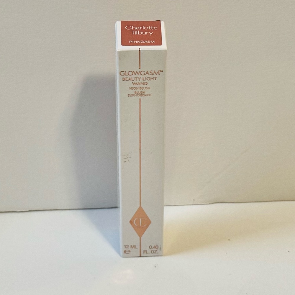 Charlotte Tilbury Glowgasm Beauty Light Wand Liquid Blush Pinkgasm NEW in Box